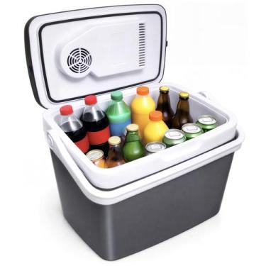 Imagem de Refrigerador Veicular Portátil 12v/24v Bivolt 21l Geladeira Automotiva