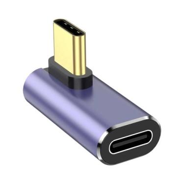 Imagem de Adaptador USB C Para Tipo C De Alta Velocidade 40Gbps 100W 5A, Convers