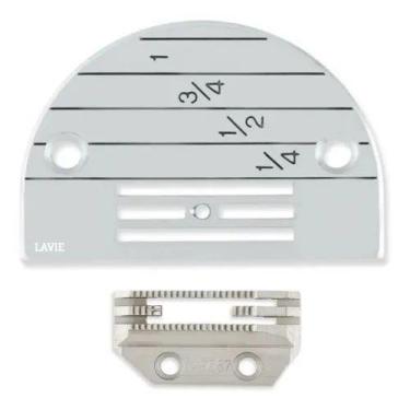 Imagem de Chapa E Dente 4 Carreiras Leve Para Máquina Reta Industrial - Universa