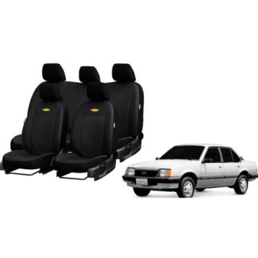 Imagem de Conjunto Capa de Couro Monza 1983 Proteção Contra Rasgos - ferro tech 