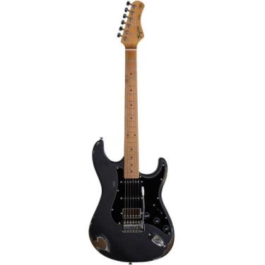 Imagem de Guitarra Tagima TGA-580 Strato HSS Relic Black