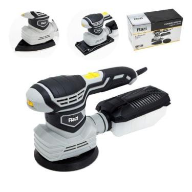 Imagem de Lixadeira orbital 200w 3 em 1 110v/220v - RAZI, 110V, UNIC