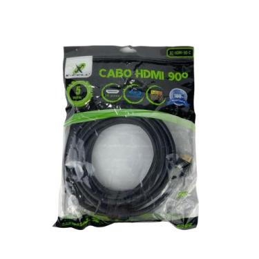 Imagem de Cabo hdmi 5 metros fullhd 19 pinos x-cell xc-hdmi-90-c