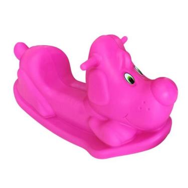 Imagem de Balanço gangorra infantil cachorrinho (dog) rosa - até 4 anos - MULTIP