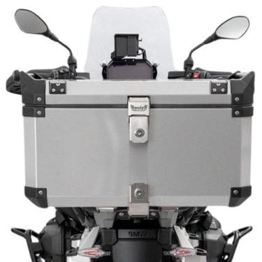 Imagem de Baú Traseiro Bmw Adventure Pró 55l Alumínio Escovado Bráz - Bráz Acess