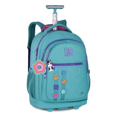 Imagem de Mochila de Carrinho Rebecca Bonbon Flower Power 19" RB26229 - Clio Sty
