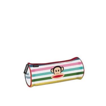 Imagem de Estojo De Lápis Escolar Juvenil Paul Frank Simples Listrado - Foroni
