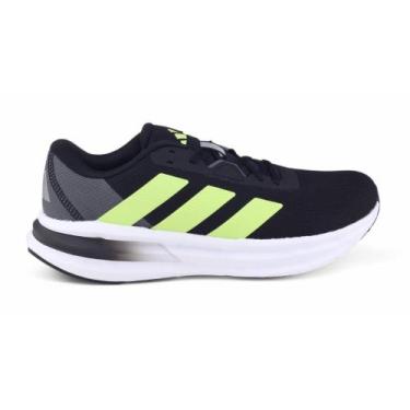 Imagem de Tênis Masculino Adidas Galaxy 7 M Running Corrida, 41, Preto, Limão