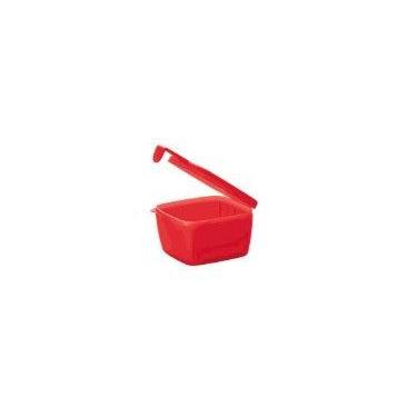 Imagem de Conserva Metade Quadrado 600ml Vermelho Tupperware