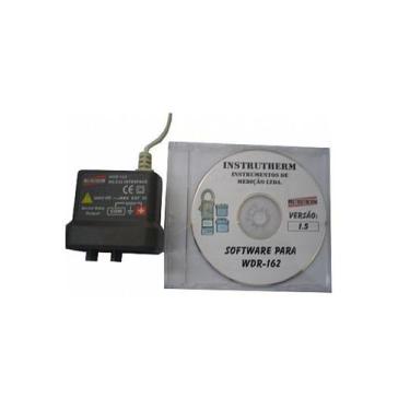 Imagem de Interface Software Rs-232 Registrador 1600 Dados Gravação Utilizada Wa