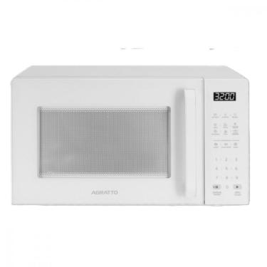 Imagem de Micro-ondas de Bancada Agratto AMIC 32L 1400W com Função Descongelar e Anti Odor Branco 220V