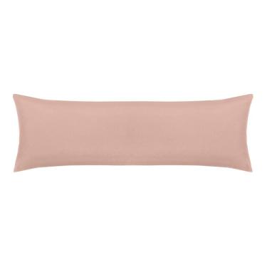Imagem de Fronha para Super Body Pillow Toque Acetinado 145x50cm 100% Poliéster Rosa Lunar Altenburg