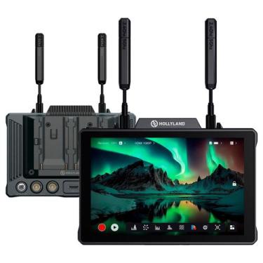 Imagem de Monitor Hollyland Pyro 7 Sem Fio 3 Em 1 All-in-one Transmissor + Recep