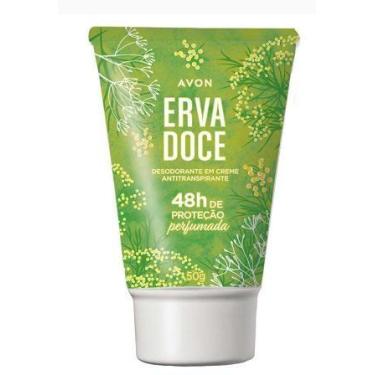 Imagem de Desodorante Creme Avon - Bisnaga Erva Doce - 50g