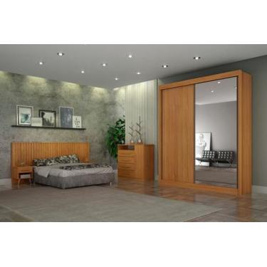 Imagem de Dormitório Solteiro Esp 2 Portas 3Pçs Milano - Arbo Design