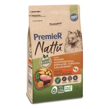 Imagem de Ração Premier Nattu Cães Adultos Pequeno sabor Frango e Mandioquinha 2