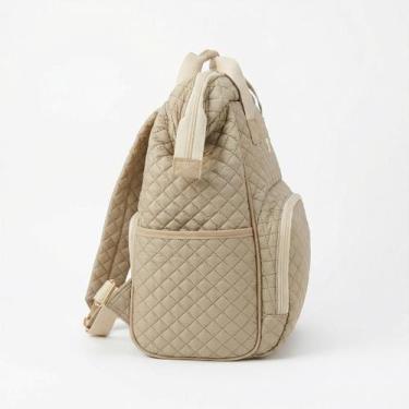Imagem de Mochila de Maternidade Just Baby Multifuncional Aurora Bege, Creme