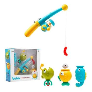 Imagem de Brinquedo Pescaria de Banho 3 Peixinhos Buba - 19611