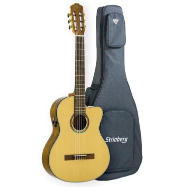 Imagem de Violão Strinberg DC3SC RT NT Natural Diamond Series Nylon com Bag, Dia