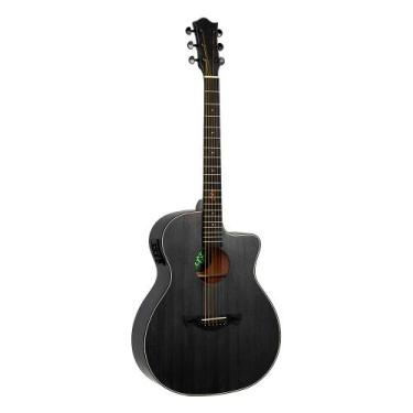 Imagem de Violão Tagima Cacau Santos OG33 Signature Grand Auditorium Aço Preto, 