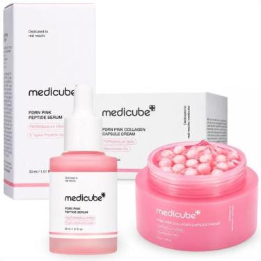 Imagem de Kit Medicube Pdrn Pink: Sérum Facial e Creme Facial Encapsulado
