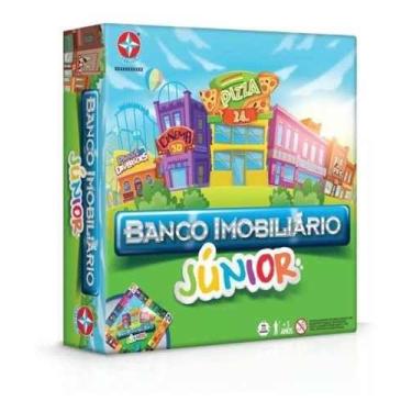 Imagem de Jogo De Tabuleiro Banco Imobiliário Júnior - Estrela