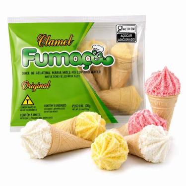Imagem de DOCE FUMAÇA CLAMEL BABY 100g C/05 MARIA MOLE NA CASQUINHA