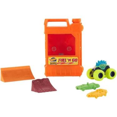 Imagem de Hot Wheels Monster Trucks Pista Stunt Motosaurus - Mattel