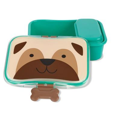 Imagem de Kit Lanche Skip Hop Zoo Cachorro Pug Verde