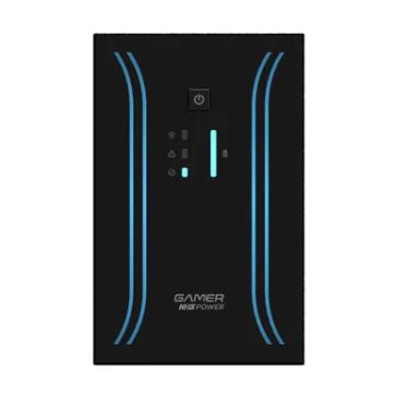 Imagem de Nobreak Gamer Nhs Power Senoidal, 1400VA, Entrada Bivolt, Saída 120V, 6T, RJ-45/USB - 91.G0.014000