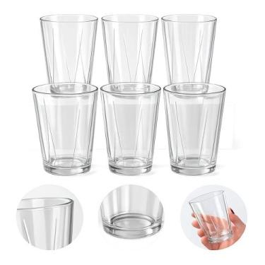 Imagem de Jogo Conjunto 6 Copos Nadir Amazon 190ml Vidro Multiuso