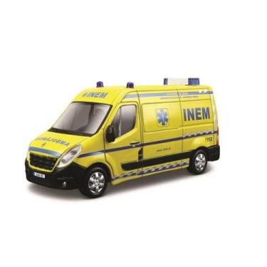 Imagem de Miniatura Renault Master 1/50 Emergency Am Bburago 32008 - Bbugaro