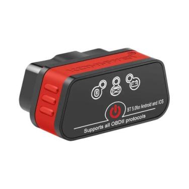 Imagem de Scanner De Diagnóstico OBD2 Bluetooth 5.0 KONNWEI ELM327 V1.5 KW901 Pa