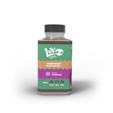Imagem de Saborizante Natural Luv Porco 60g para Cães e Gatos  Topper para Ração