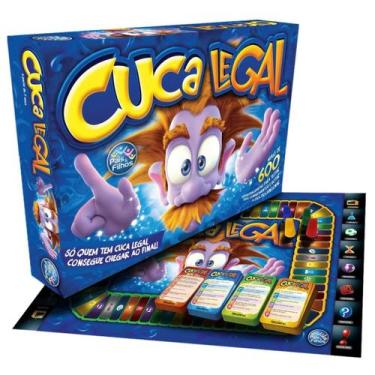 Imagem de Jogo de Tabuleiro Cuca Legal com Acessórios + 600 Perguntas - Pais & F
