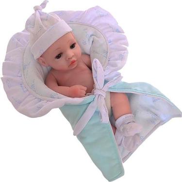 Boneca Bebe Reborn - Laura Baby - Mini Noah TERRACO