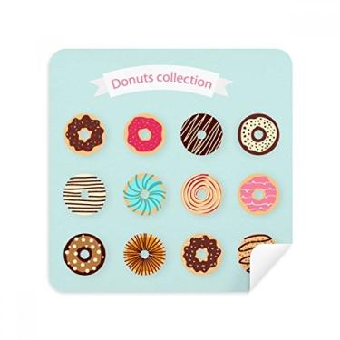 Imagem de Doughnut Group – Tecido de camurça com estampa de alimentos doces, embalagem com 2