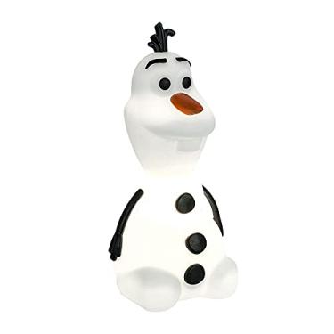 Imagem de Luminária Infantil Usare Olaf Boneco de Neve Personagem Filme Desenho Animado Frozen - Disney