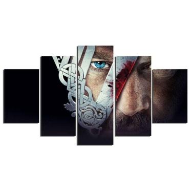 Imagem de Quadro Decorativos de Jogos com 5 peças 130x65 1