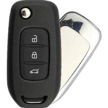Imagem de Chave Canivete Carcaça Renault Kwid 3 Botões 2017 2018... 20