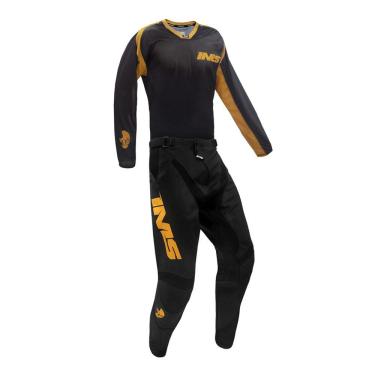 Imagem de Conjunto Roupa Ims Sprint Gold Camisa Calça Trilha Motocross