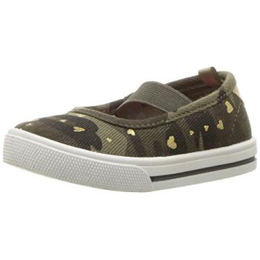 Imagem de Carter's Sapatilha unissex infantil com estampa de camuflagem Briana casual Maryjane Mary Jane, Camuflagem, 6 Toddler