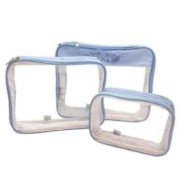 Imagem de Kit 3 Organizador Para Mala Objetos Bebe Saida Maternidade