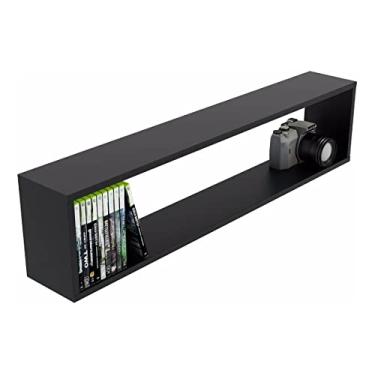 Imagem de Nicho Decoração Retangular Mdf Preto