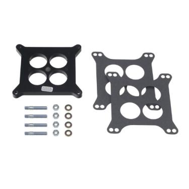 Imagem de Espaçador de Carburador Trans-Dapt Performance 2370 Plástico Fenólico 4 Barris com Porta de 1,27 cm Incl. Juntas/parafusos/porcas/arruelas Plástico Fenólico 4 compartimentos Carb Espaçador