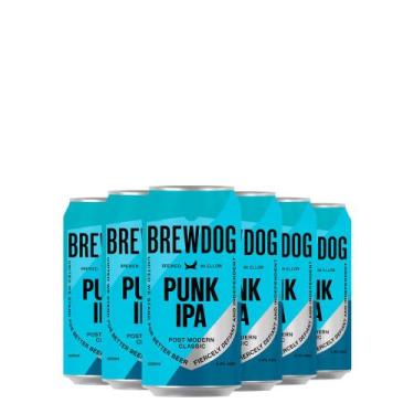Imagem de Kit Cerveja Brewdog Punk Ipa 5,4% Lata 500ml 06 Unidades