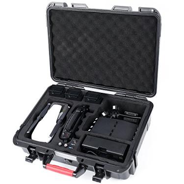 Imagem de Smatree Estojo de transporte Mavic Air compatível com DJI Mavic Air Fly More Combo, capa rígida à prova d'água para drone Mavic Air (não serve para Mavic Pro/Mavic 2/Mavic Air 2)