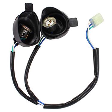 Imagem de Chicote de soquete de farol Motoku para Honda TRX 400EX Sretx 400 TRX400EX 2x4 99 00 01 02 03 04