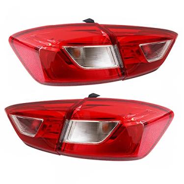 Imagem de JESYMBX Para Chevy Cruze Sedan 2016-2019 84078119 84078120 84075816 84075815 Luz traseira LED de freio de montagem
