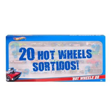 Imagem de Hot Wheels 20 Carrinhos Sortidos - Mattel